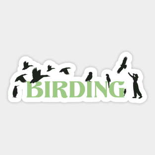 Birding Bird Watching Sticker